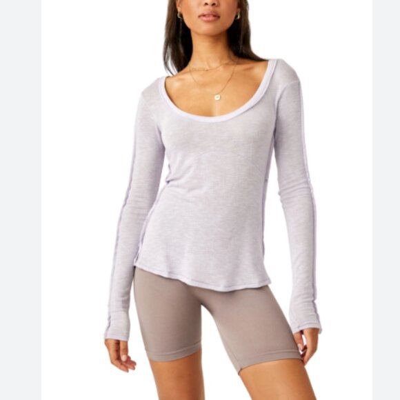 new FREE PEOPLE VISCOSE cabin fever top in  Oxford - Picture 10 of 10